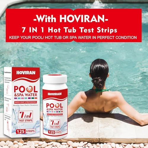 Pool Test Strips 7 Way, Quick Pool and Spa Test Strips 125ct Hot Tub Test - Image 6