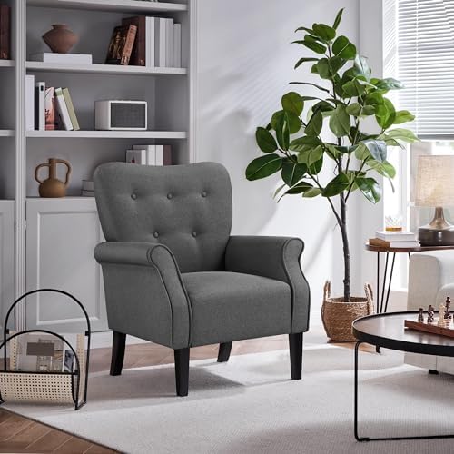 Yaheetech High Back Accent Chair Set of 2 - Image 2