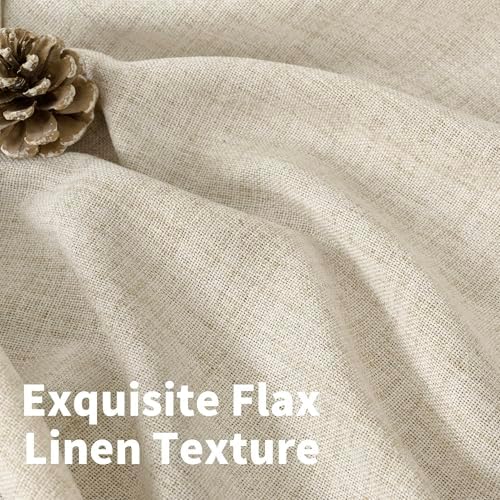 YoungsTex Short Linen Curtains 40 Inches Long - Image 4