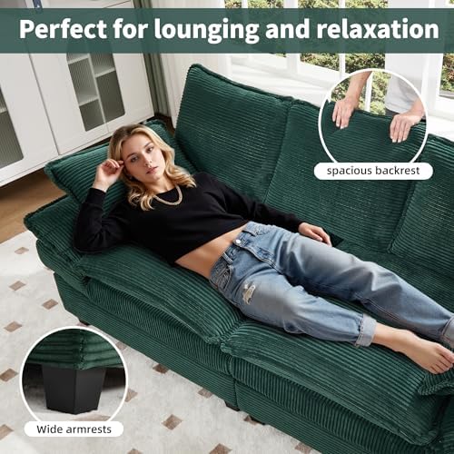 Opiesit 83" Loveseat Couch, Modern 2-Seat Sofa - Image 6