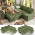 Vipbear Pull Out Sofa Bed Sectional Sleeper Sofa by VipbearLiving