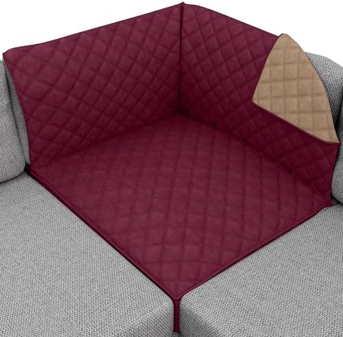Sofa Shield® Couch Sectional Corner Slip Cover by SofaShield