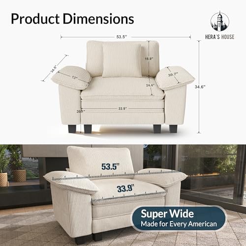 HERA'S HOUSE 1-Seat Modular Couch Accent Chair Sofa - Image 2