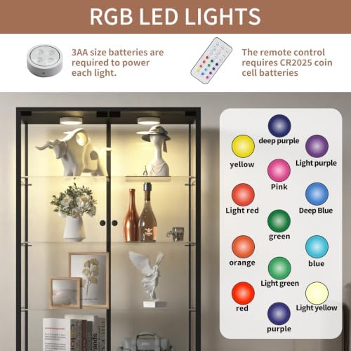 LFT HUIMEI2Y 4-Tier Glass Display Cabinet - Image 6