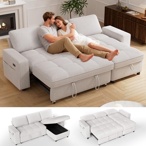 Vipbear 81" Modular Sectional Sleeper Sofa by VipbearLiving