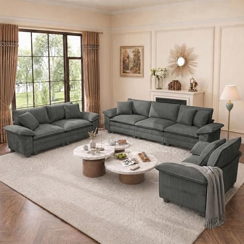 PHI VILLA 3-Piece Modular Sofa Set by PHIVILLA