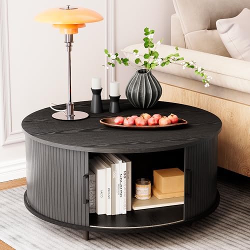 COSIEST 31.5" Round Coffee Table by COSIEST