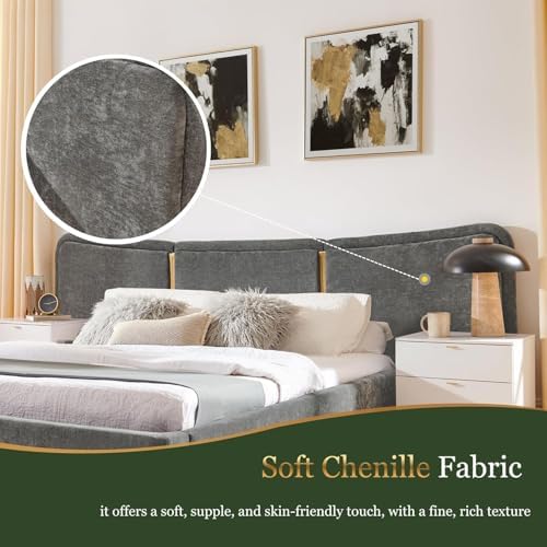 King Size Upholstered Bed Frame - Image 4
