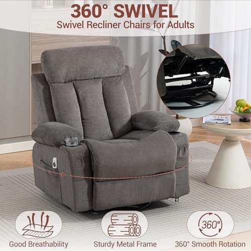 3 Piece Manual Recliner Sofa Set, Loveseat & 2 Chair - Image 5