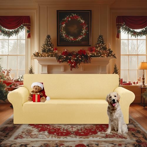 KEKUOU Stretch Oversized Couch Covers - Image 2