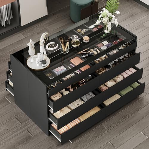 LIVAUVEAD 16 Drawer Closet Island - Image 3