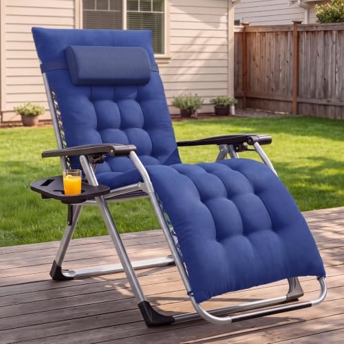 NEWBULIG Zero Gravity Chair, Folding Patio Recliner - Image 2