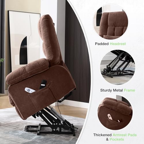 BOSMILLER Power Lift Recliner Chair - Image 6