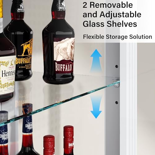 kepptory 71" Arched Display Cabinet - Image 6