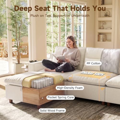 Ihanherry 103" Modular Sectional Sofa - Image 3