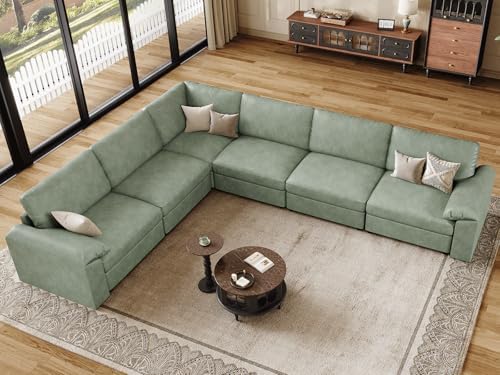 EASE MOOSE Modular Sectional Sofa, L Shaped Large Modular Couch - Image 3