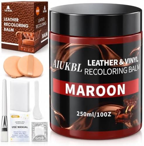 Leather Recoloring Balm, Leather Color Restorer, Leather Restorer by Unknown
