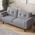 IDEALHOUSE 65" Mid Century Modern Couch Sofa Loveseat by IDEALHOUSE