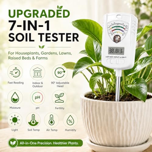 2026 Soil Tester, 7-in-1 Soil Test Kit - Image 2