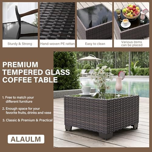 ALAULM 10 Pieces Patio Furniture Set - Image 5
