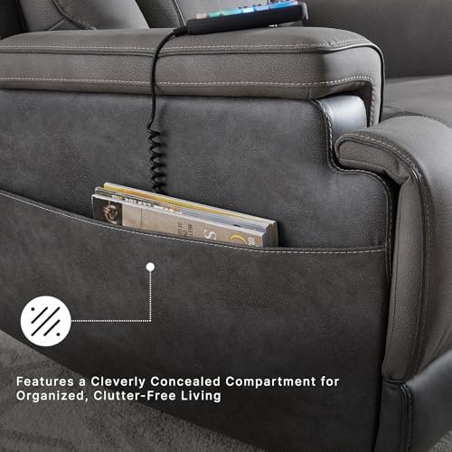 Signature Design by Ashley Power Lift Recliner - Image 7
