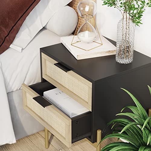Andrew End, Bedside or Side Table in Matte Black Finish - Image 7