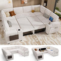 Vipbear 111" Modular Sectional Sleeper Sofa by VipbearLiving