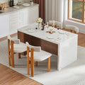 ONBRILL 61"*31" Whole Board of Tabletop Kitchen Island Table by ONBRILL