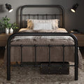 Allewie Twin Metal Bed Frame by Allewie