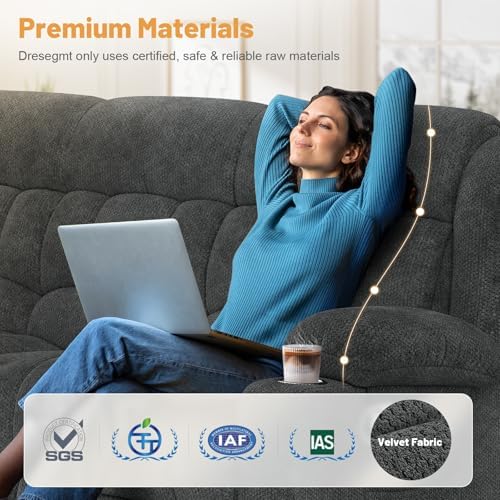 Dresegmt Recliner Sofa Set - Image 3