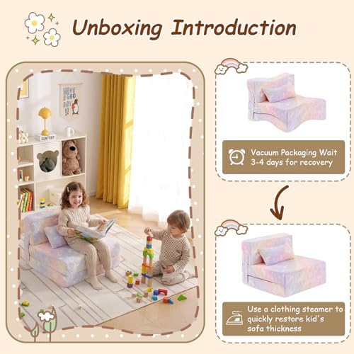 Folding Sofa Floor for Kids - Image 3