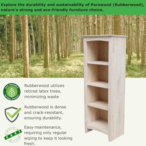 Solid Wood Shaker Bookcase - Image 5