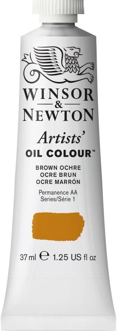 Winsor & Newton Artists' Oil Color, 37ml (1.25 oz) Tube, Brown Ochre