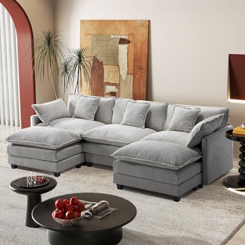 Hanherry Modular Sectional Sofa, Cloud Couch by Hanherry