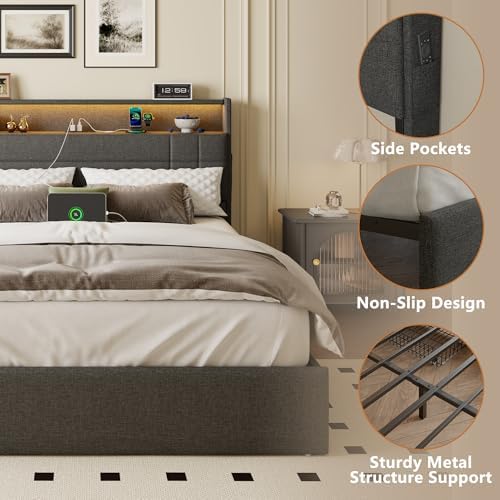 Forestell King Size Bed Frame - Image 6