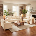 YOUDENOVA Sofa, 3 Piece Set Comfy Sofa, 2 Loveseat & 3 Seater Couch by YOUDENOVA