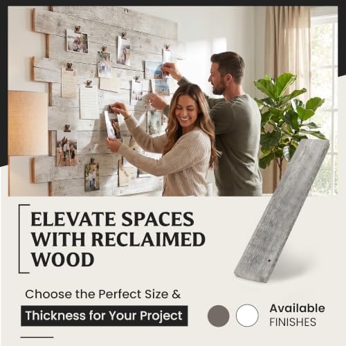 BARNWOODUSA Rustic Farmhouse Reclaimed Bundle 47 inch Plank Wall Panels - Image 6