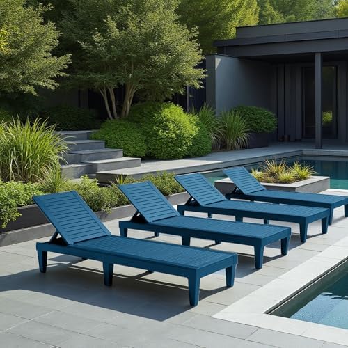Nestl Lounge Chair Outdoor, Tanning Chair, Chaise Lounge Outdoor Set of 6 - Image 2