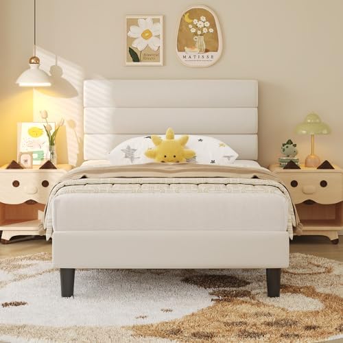 Fluest Twin Bed Frame, Platform Bed Frame by Fluest