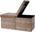 AmasSmile Footrest Ottoman Storage Bench by AmasSmile