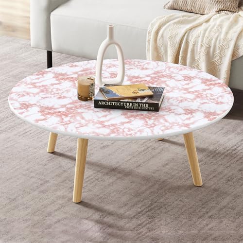 Marble Contact Paper Pink Peel and Stick Wallpaper - Image 2