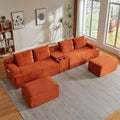 Eafurn 141" Oversized U Shaped Cloud Sectional Couches by EAFURN