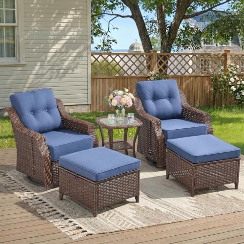 5 Pieces Luxury Patio Furniture Sets by JelwalyPatioFurnitureSet