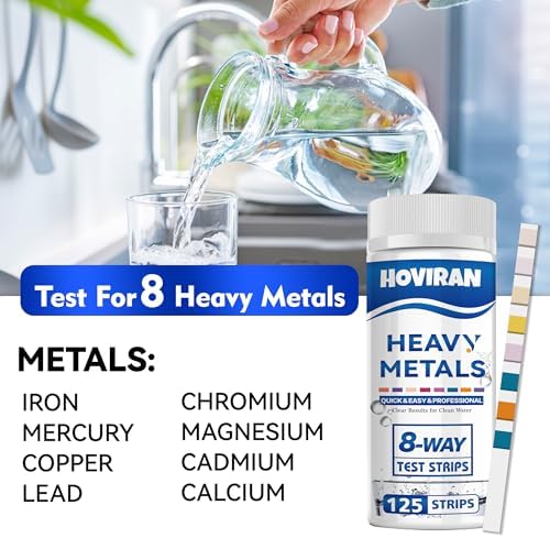 Heavy Metals Water Test Strips, 8 in 1 Home Water Test - Image 2