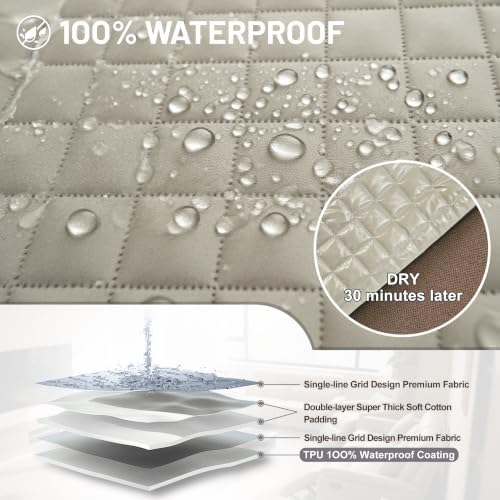 Waterproof Sectional Reclining Couch Covers L Shaped Recliner Sectional Sofa - Image 5