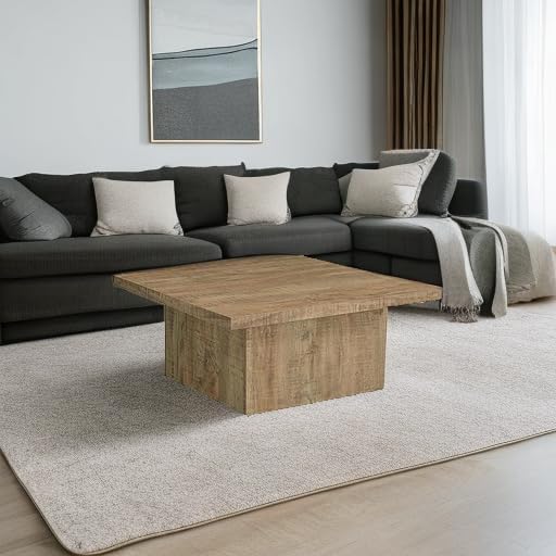 Coaster Devar 35.5-Inch Living Room Square Coffee Table, Mango 708068 - Image 6