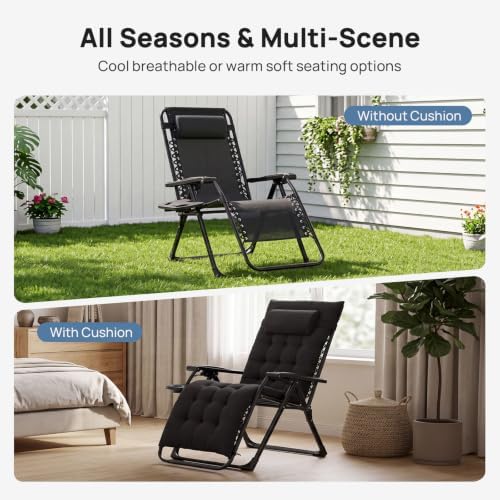 DUMOS Zero Gravity Chair, Lounge Chair Outdoor - Image 4