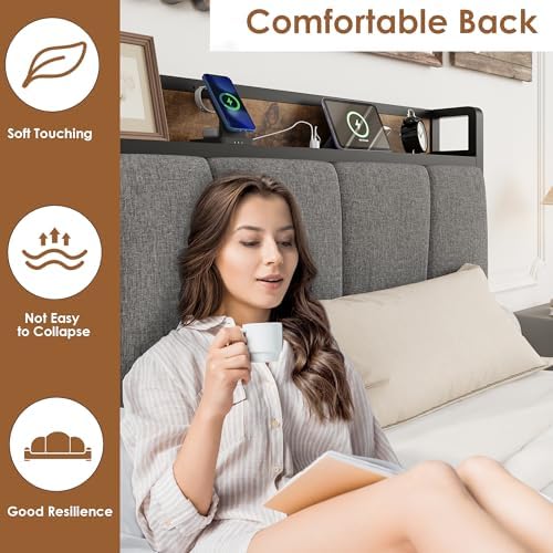 GAOMON Twin-XL Size Bed Frame - Image 7