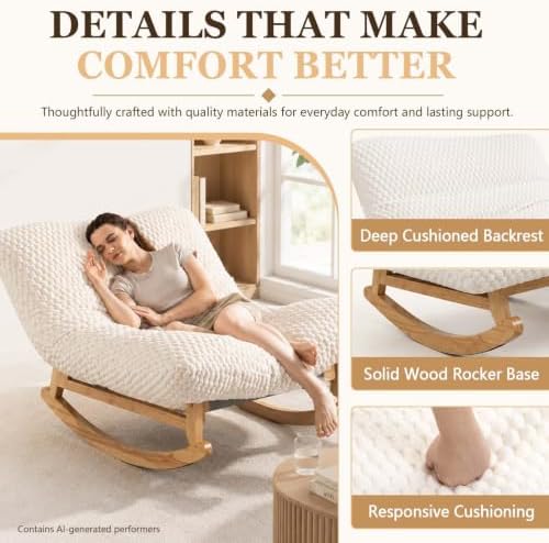 Oversized Rocking Chair Indoor - Image 5