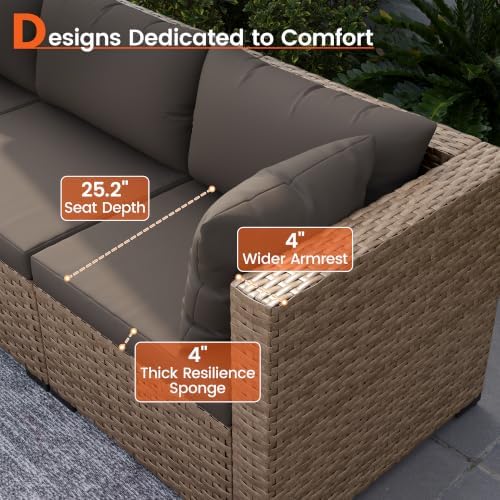 8 Piece Patio Furniture Set - Image 3